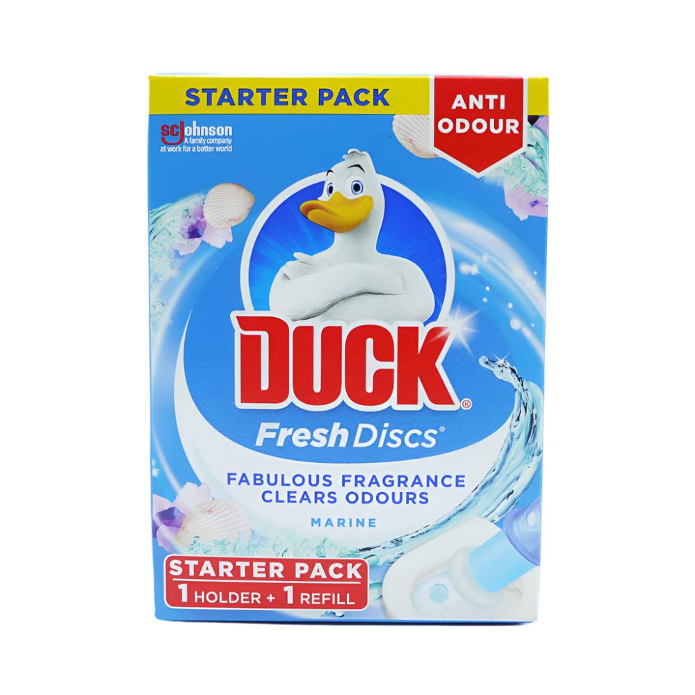Toilet Duck Gel Discs Marine Fragrance 36ml | Affordable & Durable - Product Image Toilet Duck Gel Discs Marine Fragrance 36ml | Affordable & Durable - Product Image